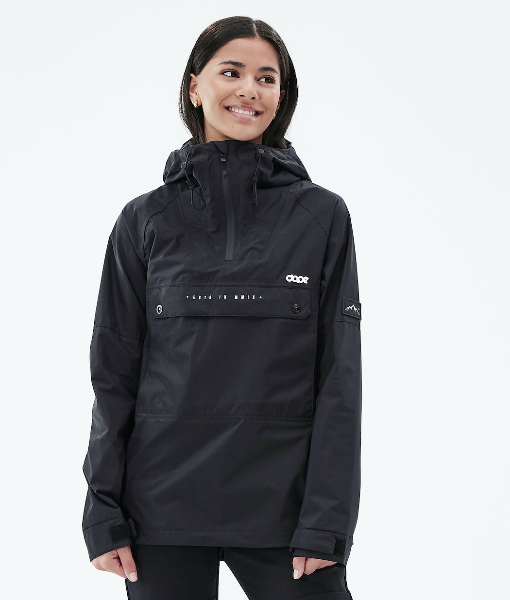 Chaqueta Esquí Dope Hiker Light W Mujer Negras | 957-KOZQBN