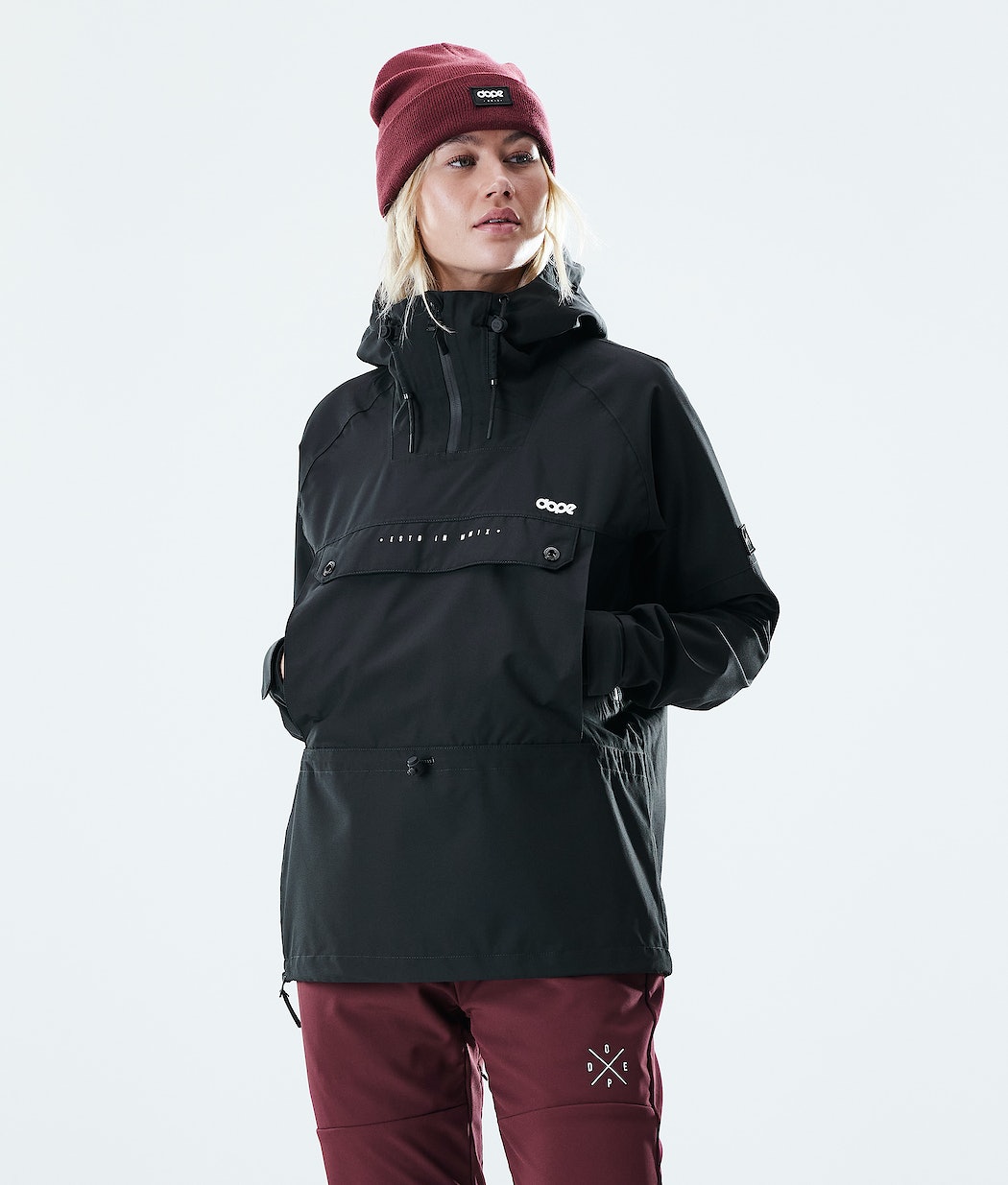 Chaqueta Esquí Dope Hiker W Mujer Negras | 947-MIDYJE