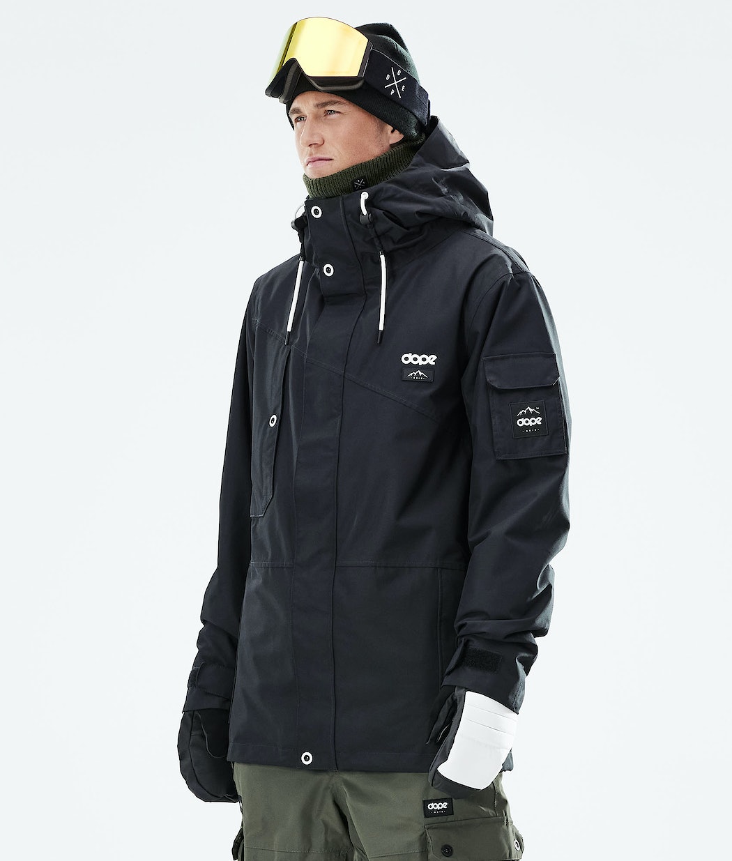 Chaqueta Snowboard Dope Adept 2021 Hombre Negras | 741-GQHOAF