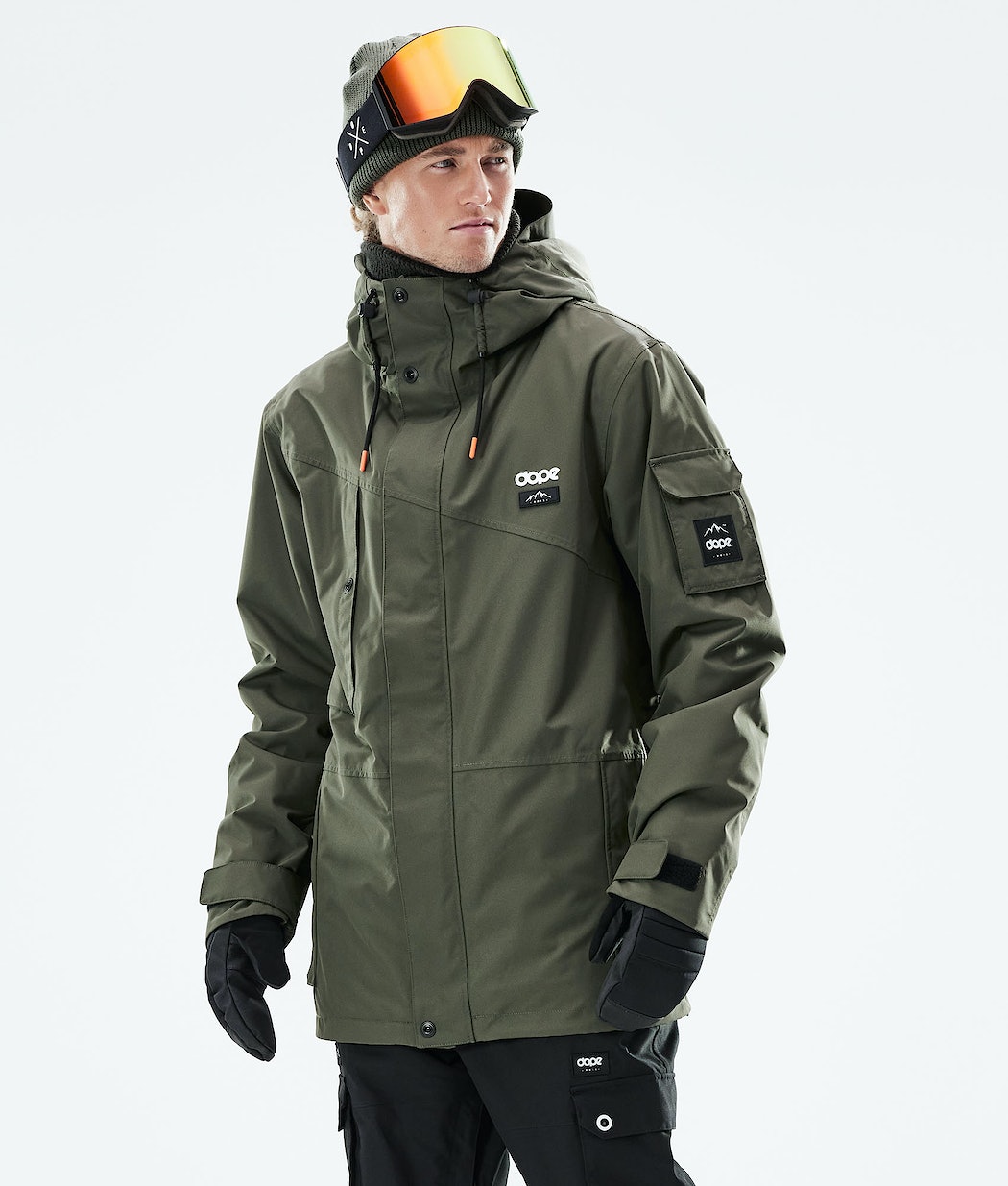 Chaqueta Snowboard Dope Adept 2021 Hombre Verde Oliva Verde | 856-AVRYFP
