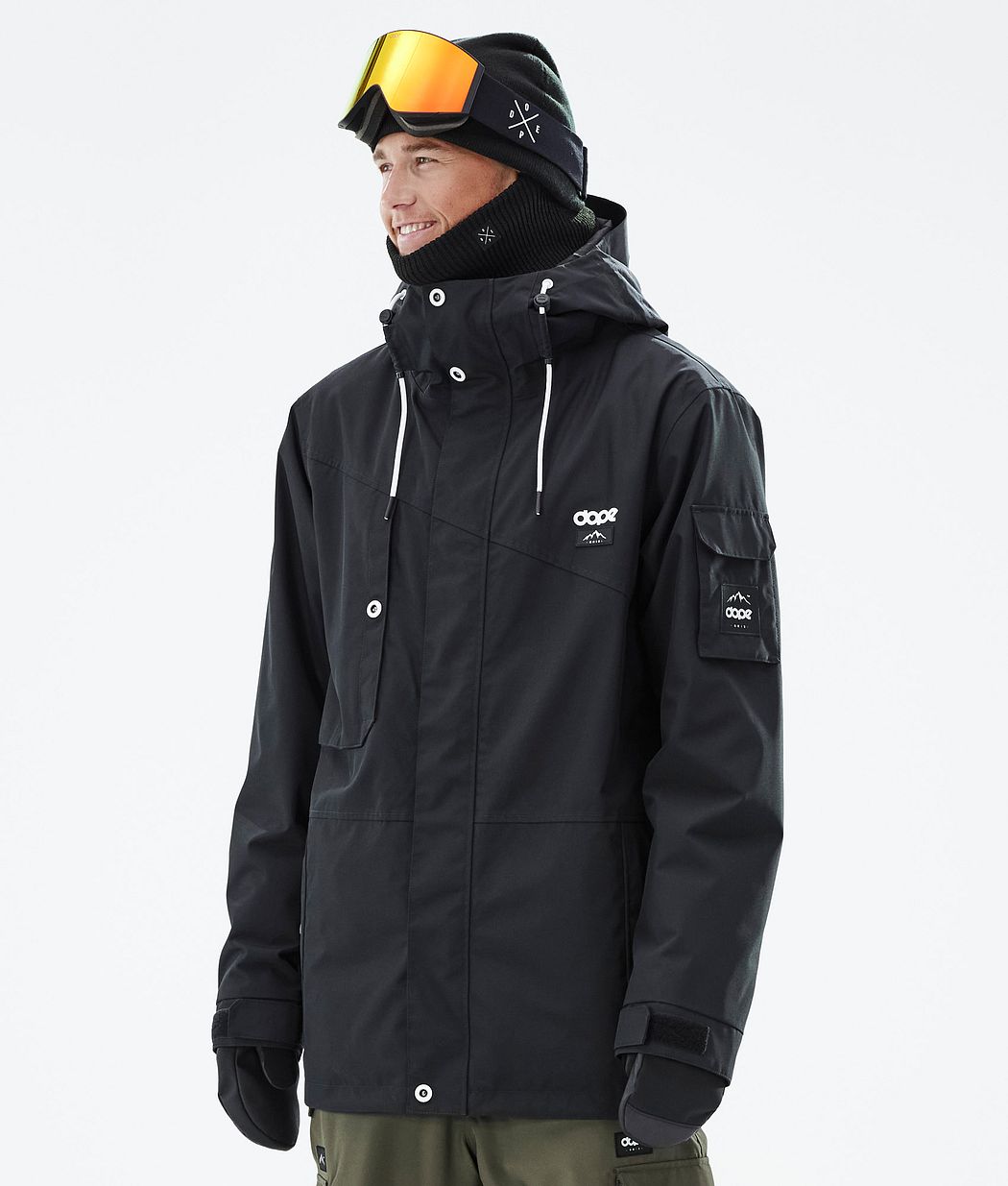 Chaqueta Snowboard Dope Adept Hombre Negras | 483-TVEZUL
