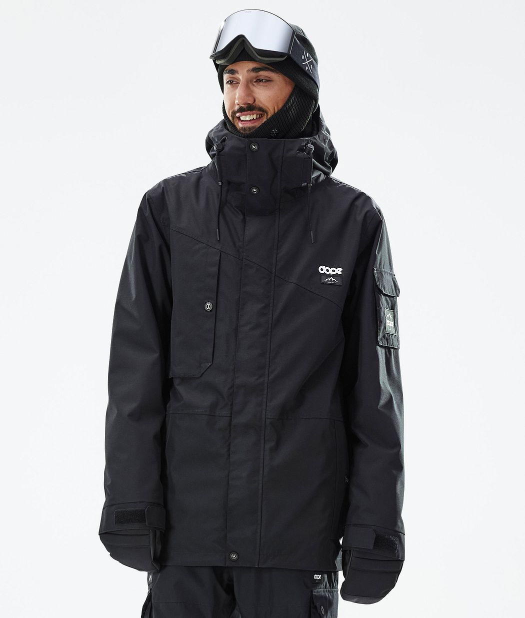 Chaqueta Snowboard Dope Adept Hombre Negras | 730-YGFZEL