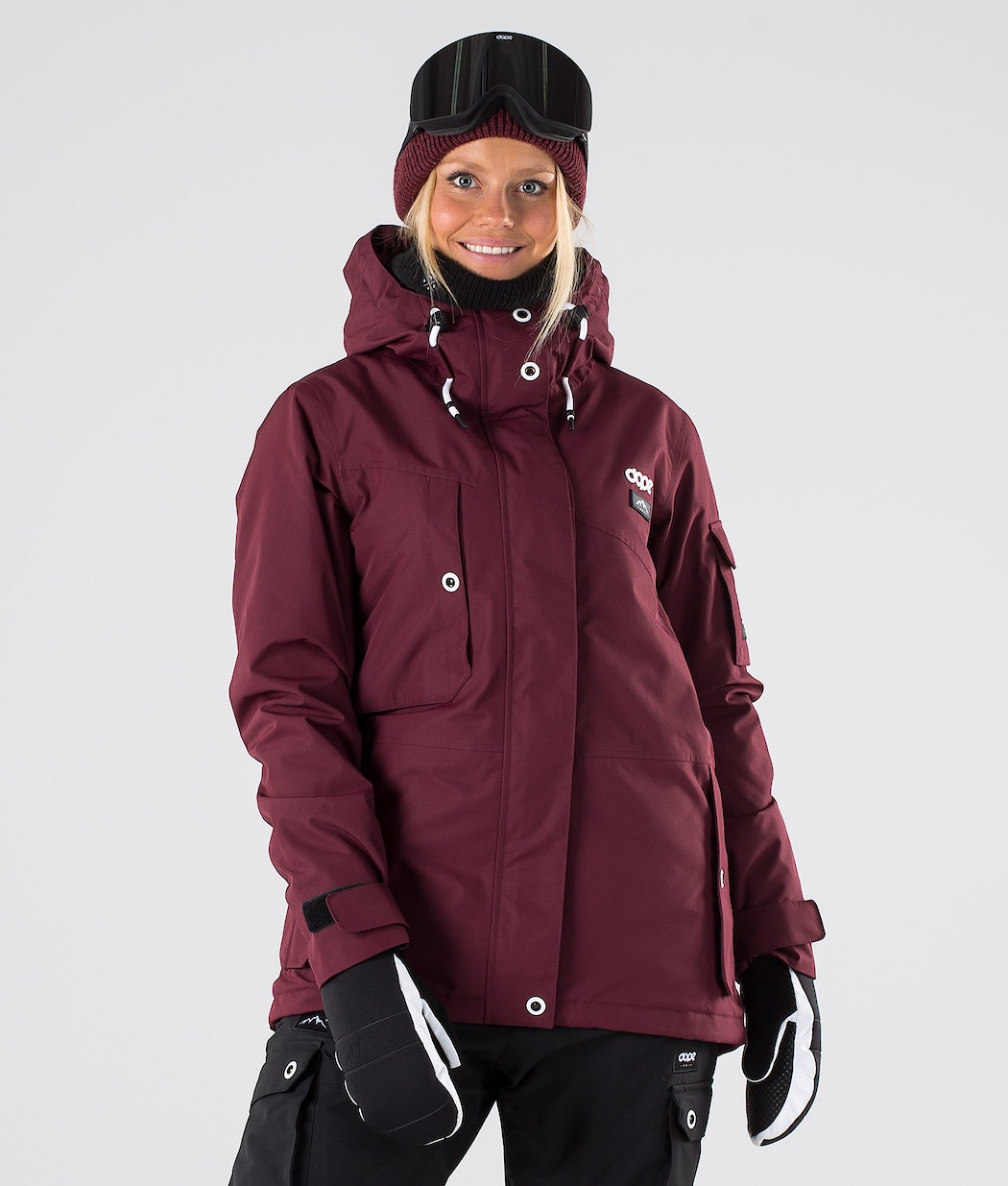 Chaqueta Snowboard Dope Adept W 2019 Mujer Burdeos | 576-OMTBQZ