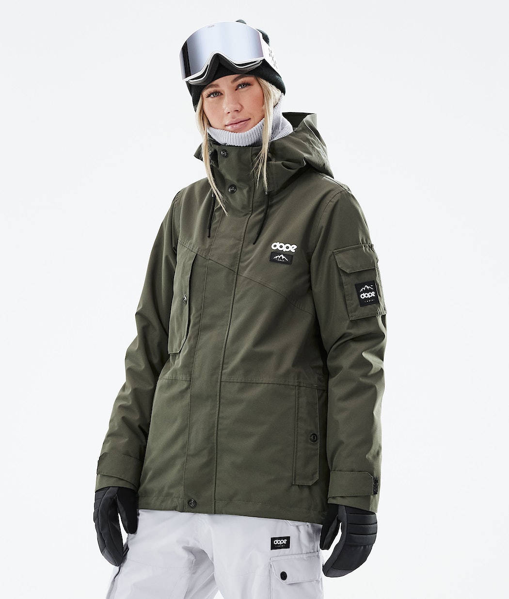 Chaqueta Snowboard Dope Adept W 2021 Mujer Verde Oliva Verde | 254-NZERAK