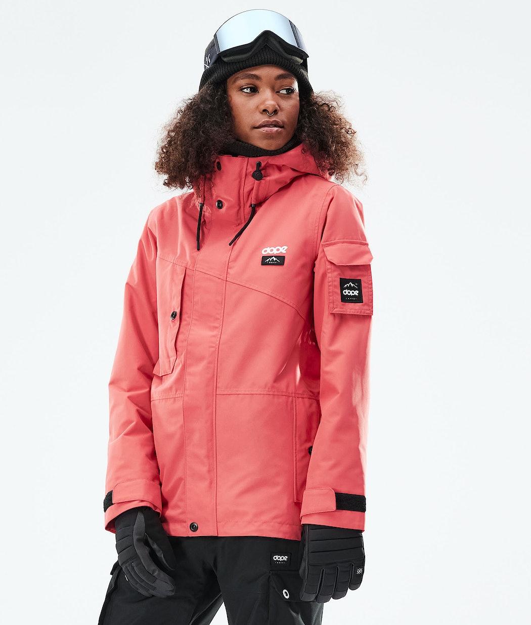 Chaqueta Snowboard Dope Adept W 2021 Mujer Coral | 862-TMYQEF