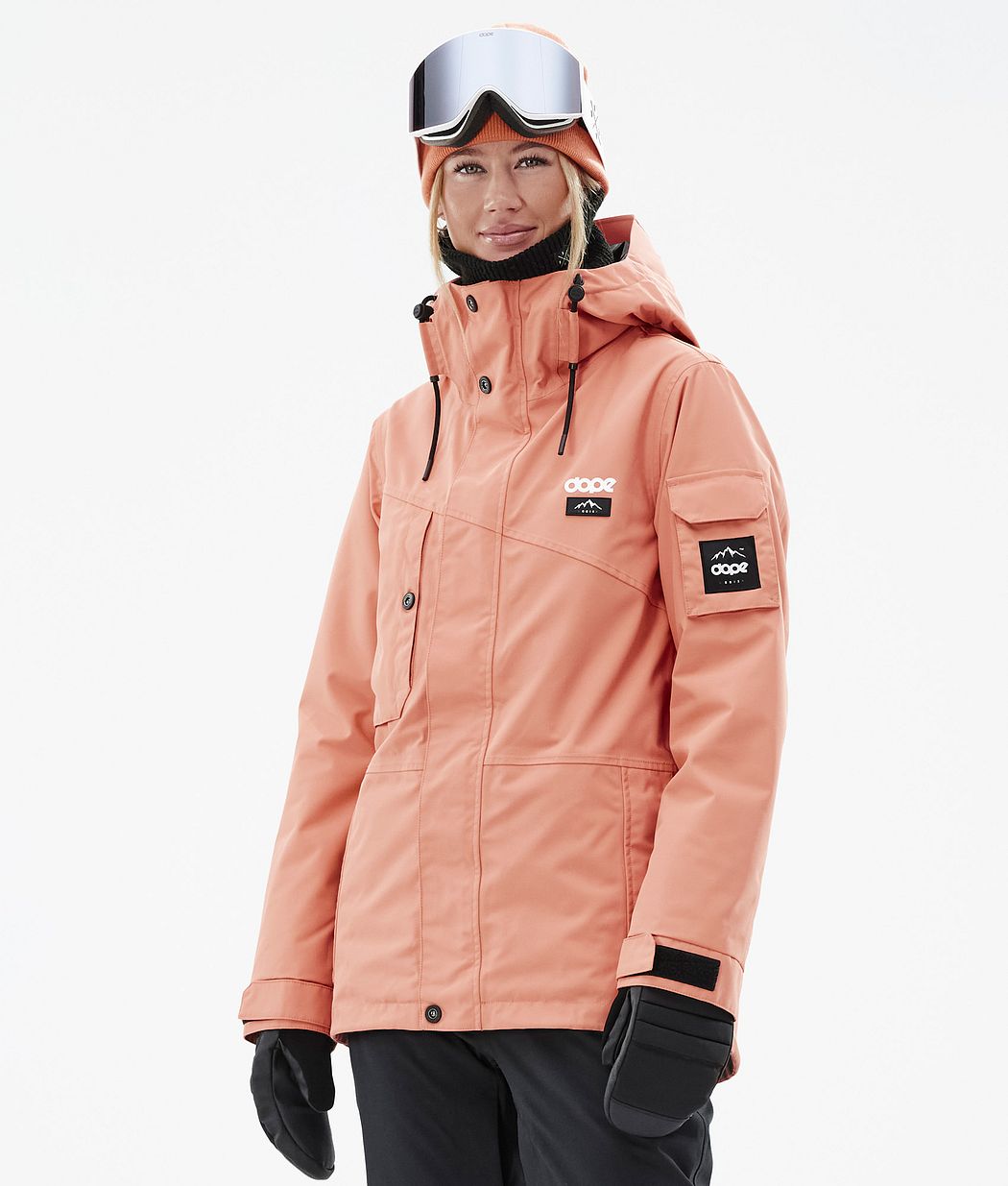 Chaqueta Snowboard Dope Adept W Mujer Naranjas | 836-OBRGDS