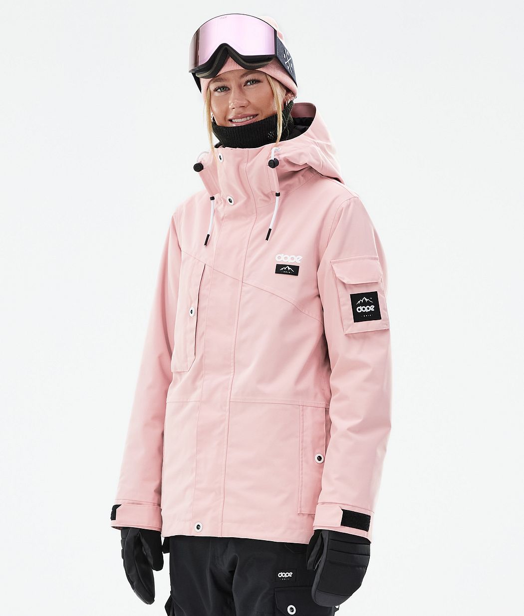 Chaqueta Snowboard Dope Adept W Mujer Rosas | 469-RGLANQ