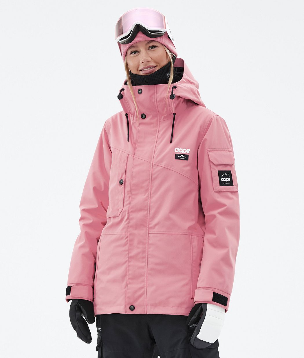 Chaqueta Snowboard Dope Adept W Mujer Rosas | 501-BEFYGP