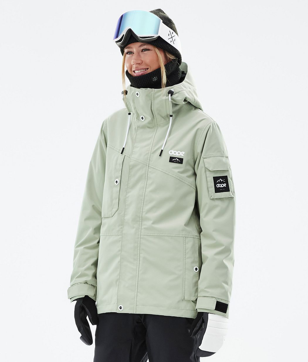 Chaqueta Snowboard Dope Adept W Mujer Verde | 340-RDSAWZ