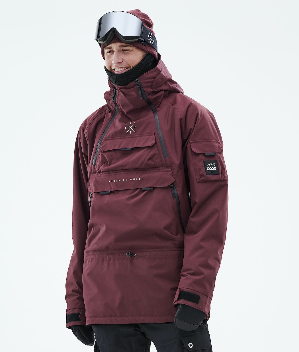 Chaqueta Snowboard Dope Akin 2019 Hombre Burdeos | 376-ZGOMHE