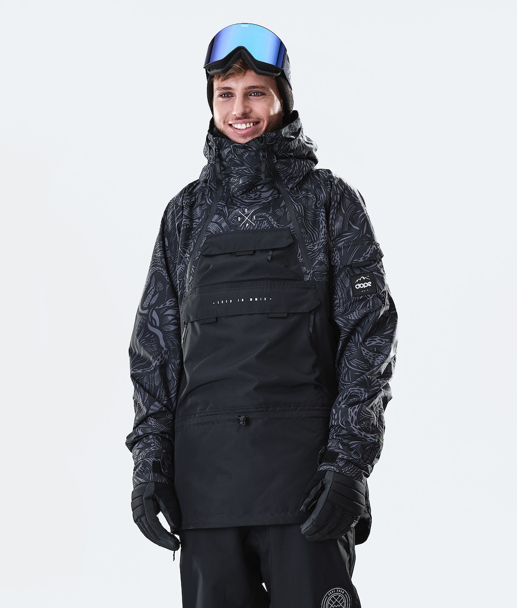 Chaqueta Snowboard Dope Akin 2020 Hombre Negras | 052-CQBGIU