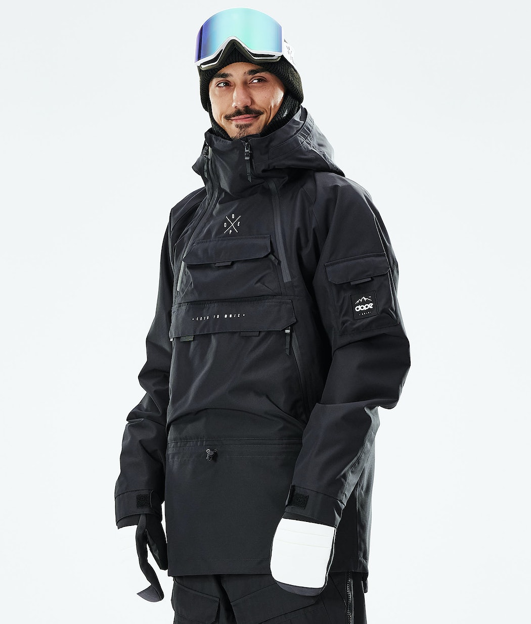 Chaqueta Snowboard Dope Akin 2021 Hombre Negras | 081-PVNZIL
