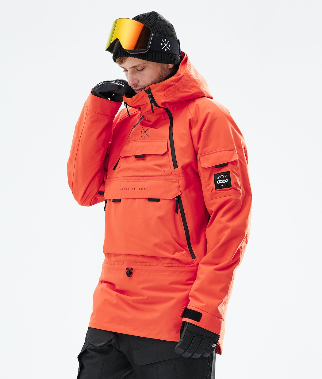 Chaqueta Snowboard Dope Akin 2021 Hombre Naranjas | 613-YJSHVA