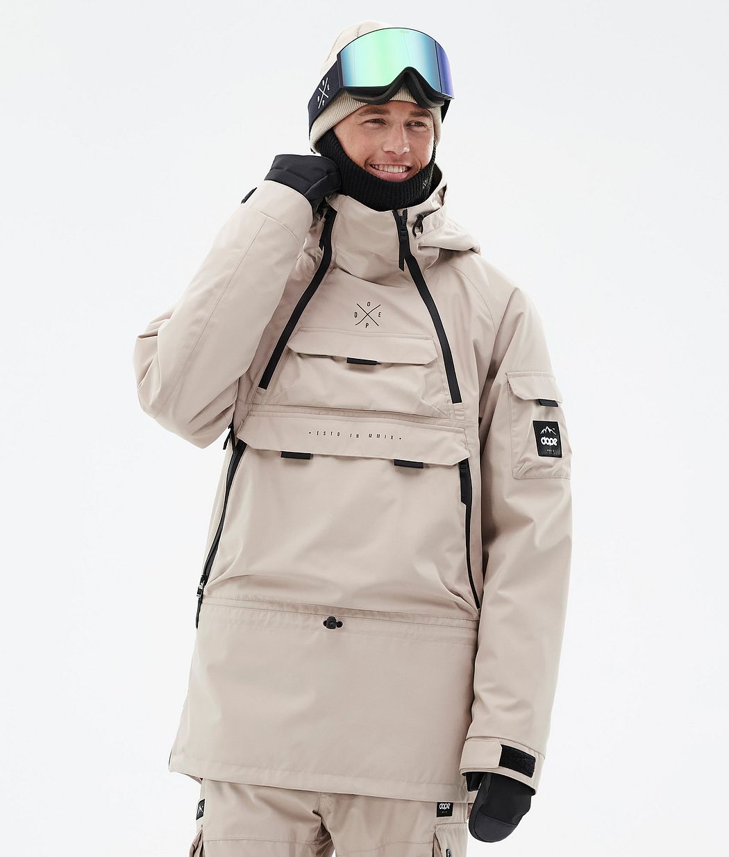 Chaqueta Snowboard Dope Akin Hombre Marrones | 285-RHTSJV
