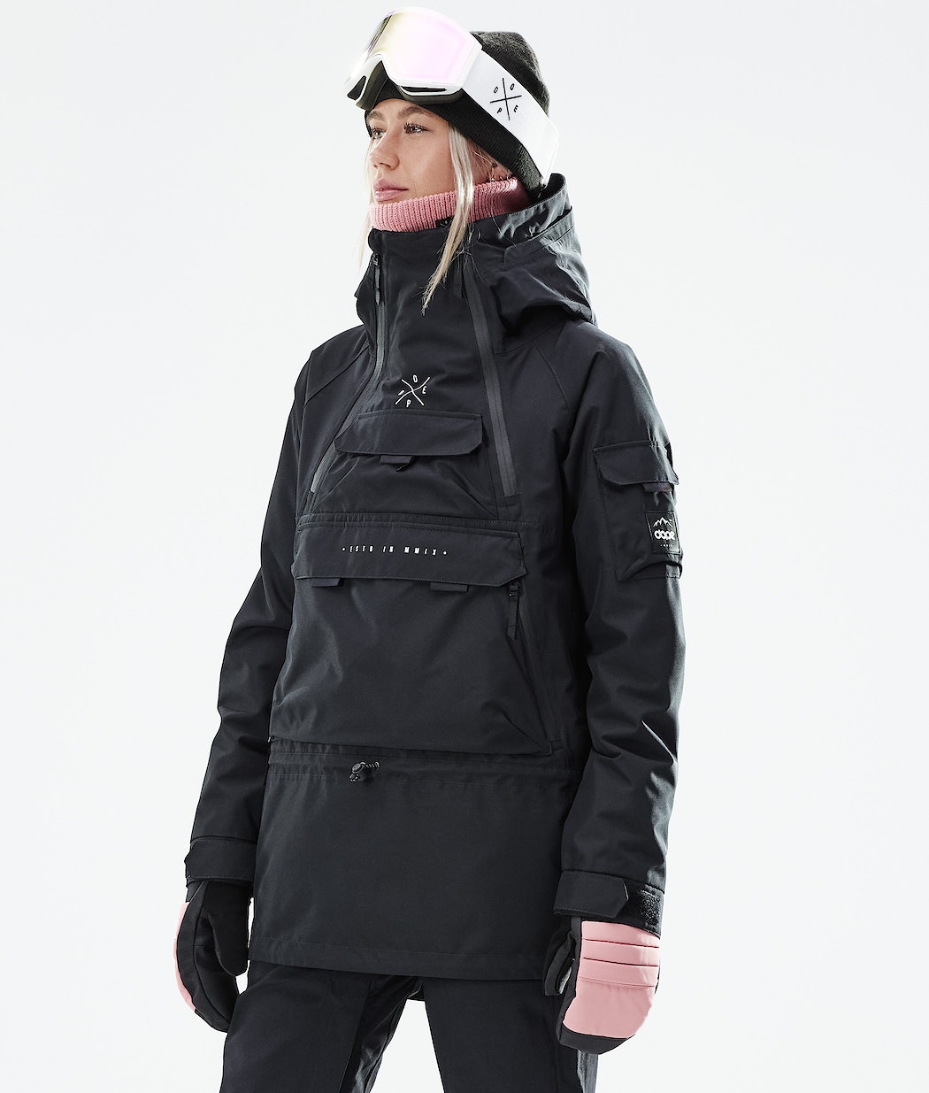 Chaqueta Snowboard Dope Akin W 2021 Mujer Negras | 590-RDGBVI