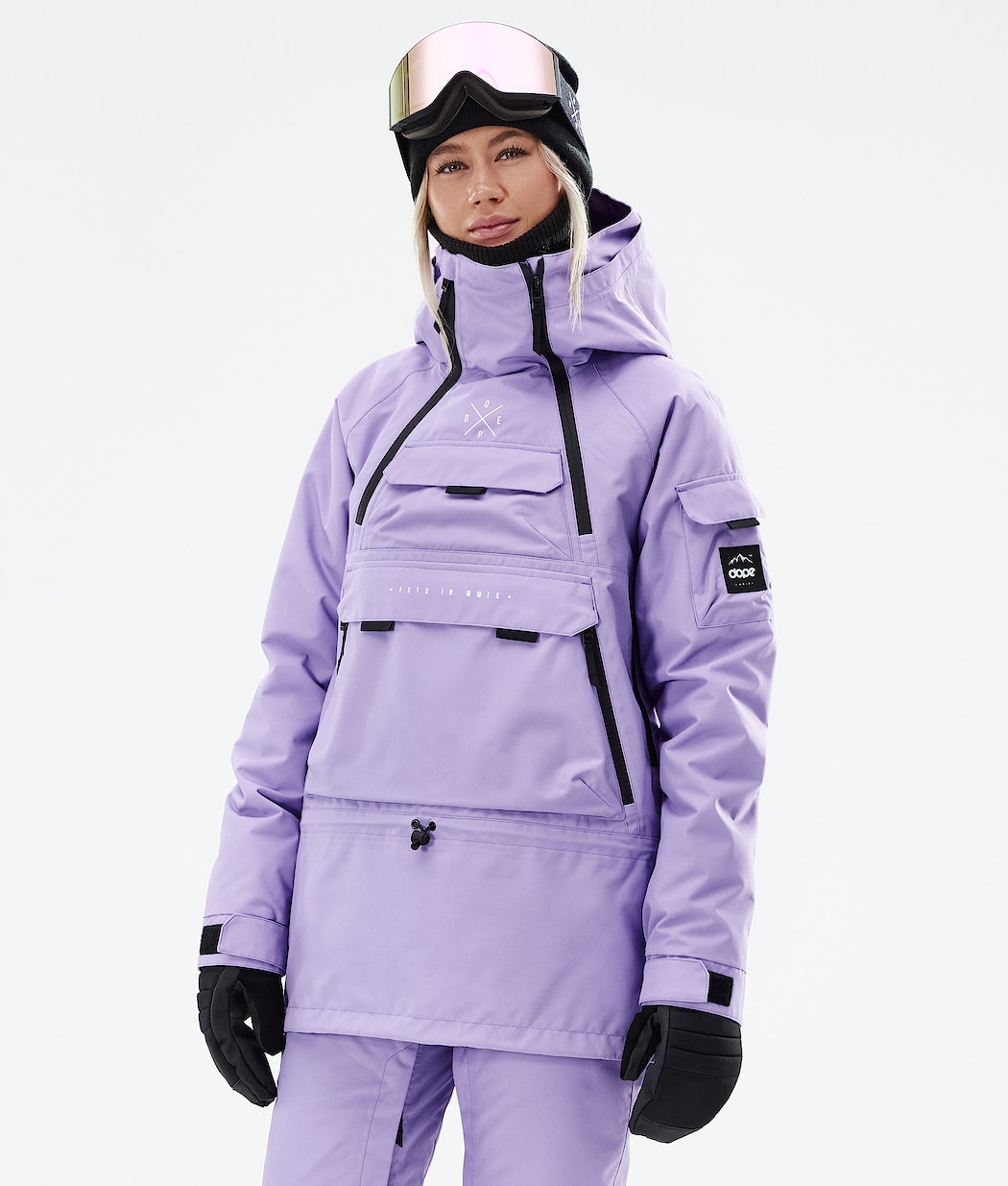 Chaqueta Snowboard Dope Akin W 2021 Mujer Moradas | 901-IDKBAN