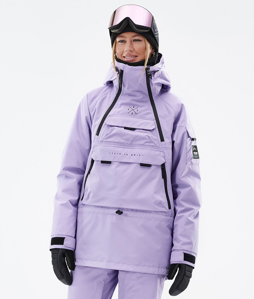 Chaqueta Snowboard Dope Akin W Mujer Moradas | 853-YNWRTO