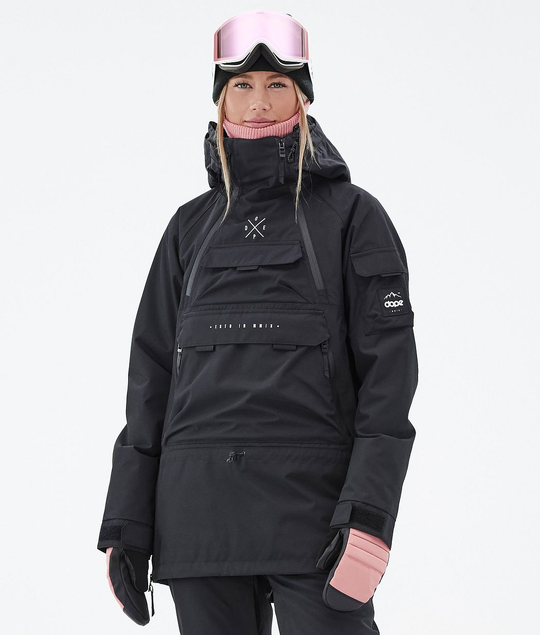 Chaqueta Snowboard Dope Akin W Mujer Negras | 869-CBUXGS