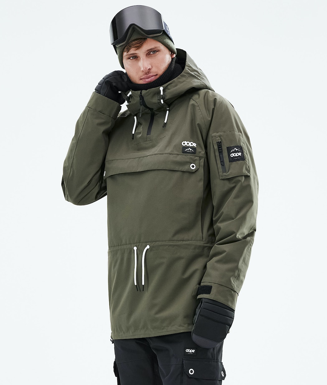 Chaqueta Snowboard Dope Annok 2021 Hombre Verde Oliva Verde | 095-WBXULI