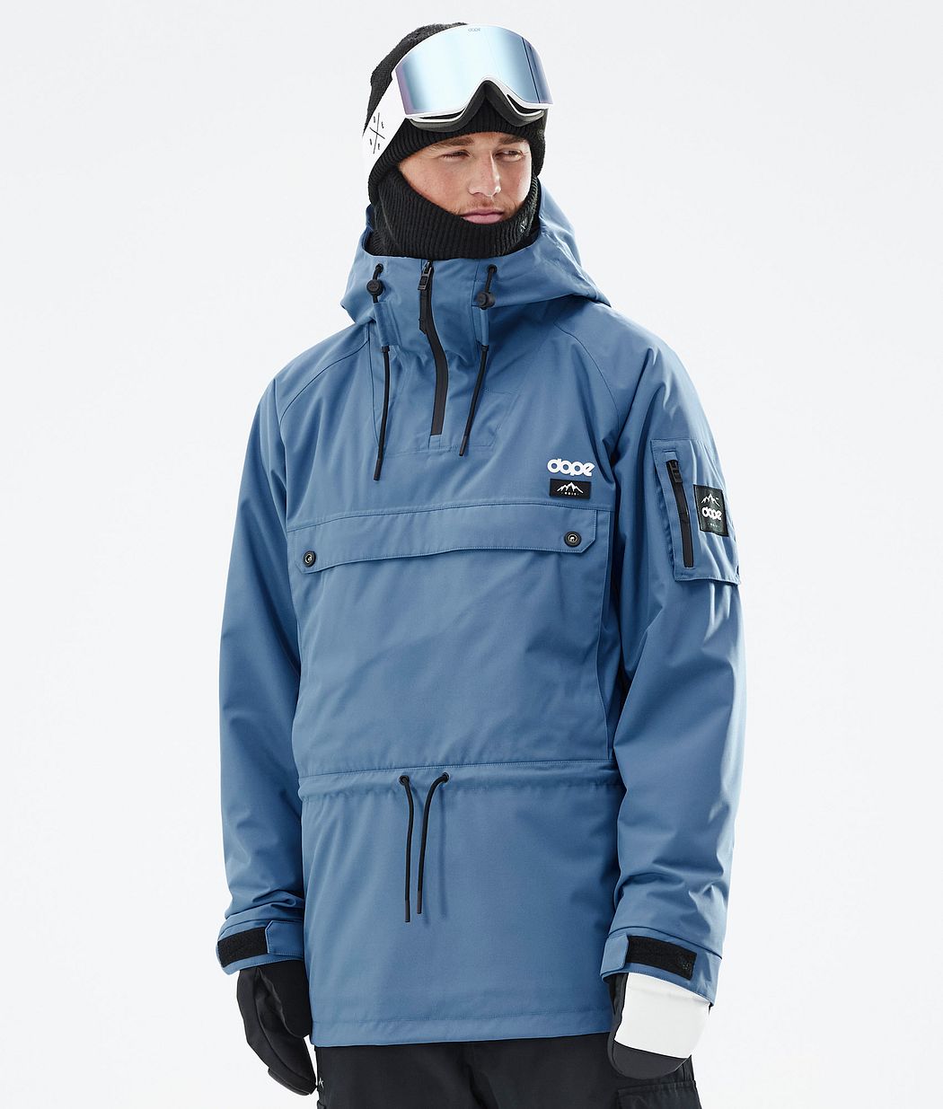 Chaqueta Snowboard Dope Annok Hombre Azules Gris | 528-YJWHCG