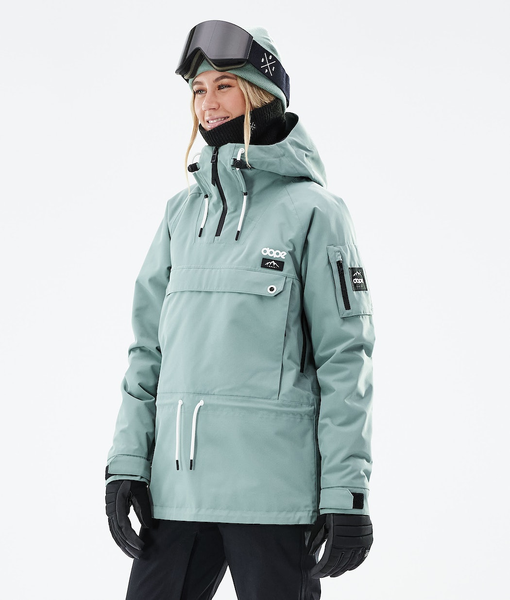 Chaqueta Snowboard Dope Annok W 2021 Mujer Verde | 172-EJXMZK