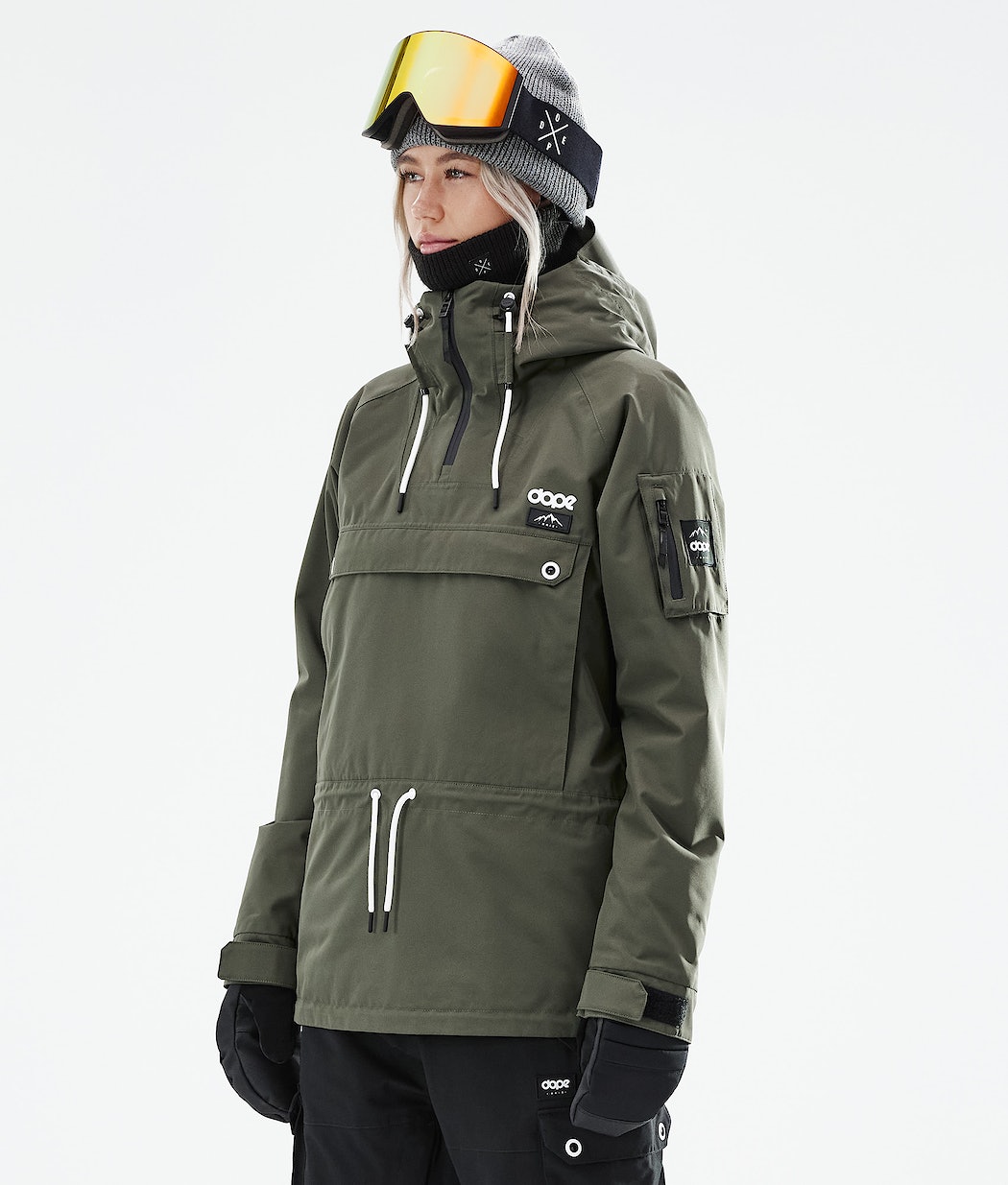 Chaqueta Snowboard Dope Annok W 2021 Mujer Verde Oliva Verde | 732-UFIOBM