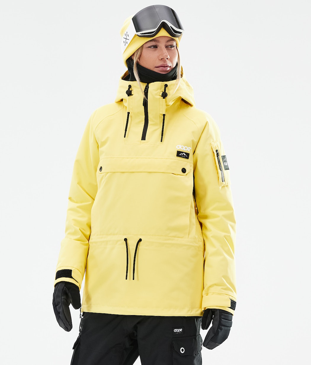 Chaqueta Snowboard Dope Annok W 2021 Mujer Amarillo | 853-KZRDJT