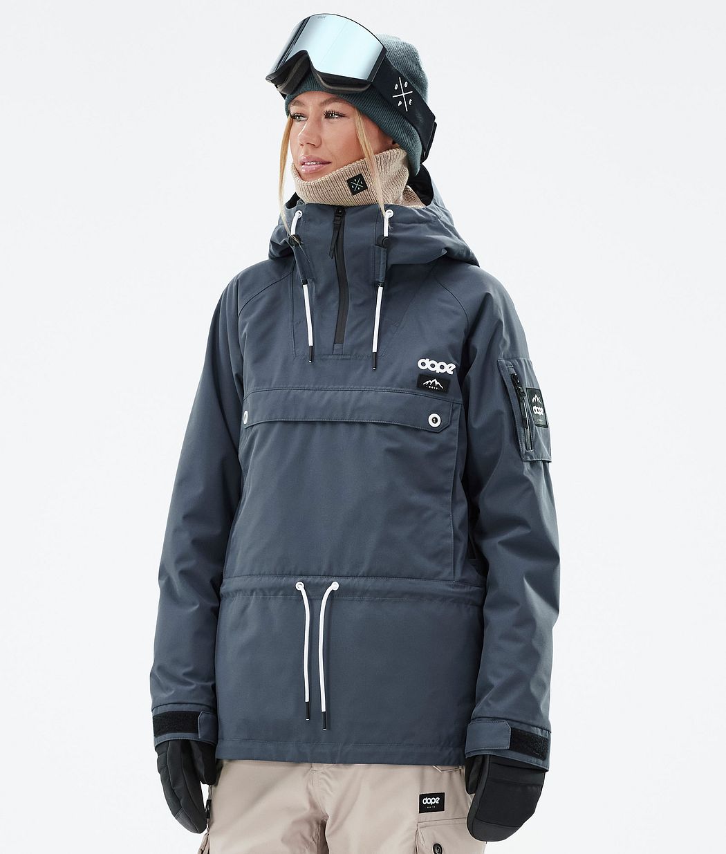 Chaqueta Snowboard Dope Annok W Mujer Azules | 029-UWDQTY