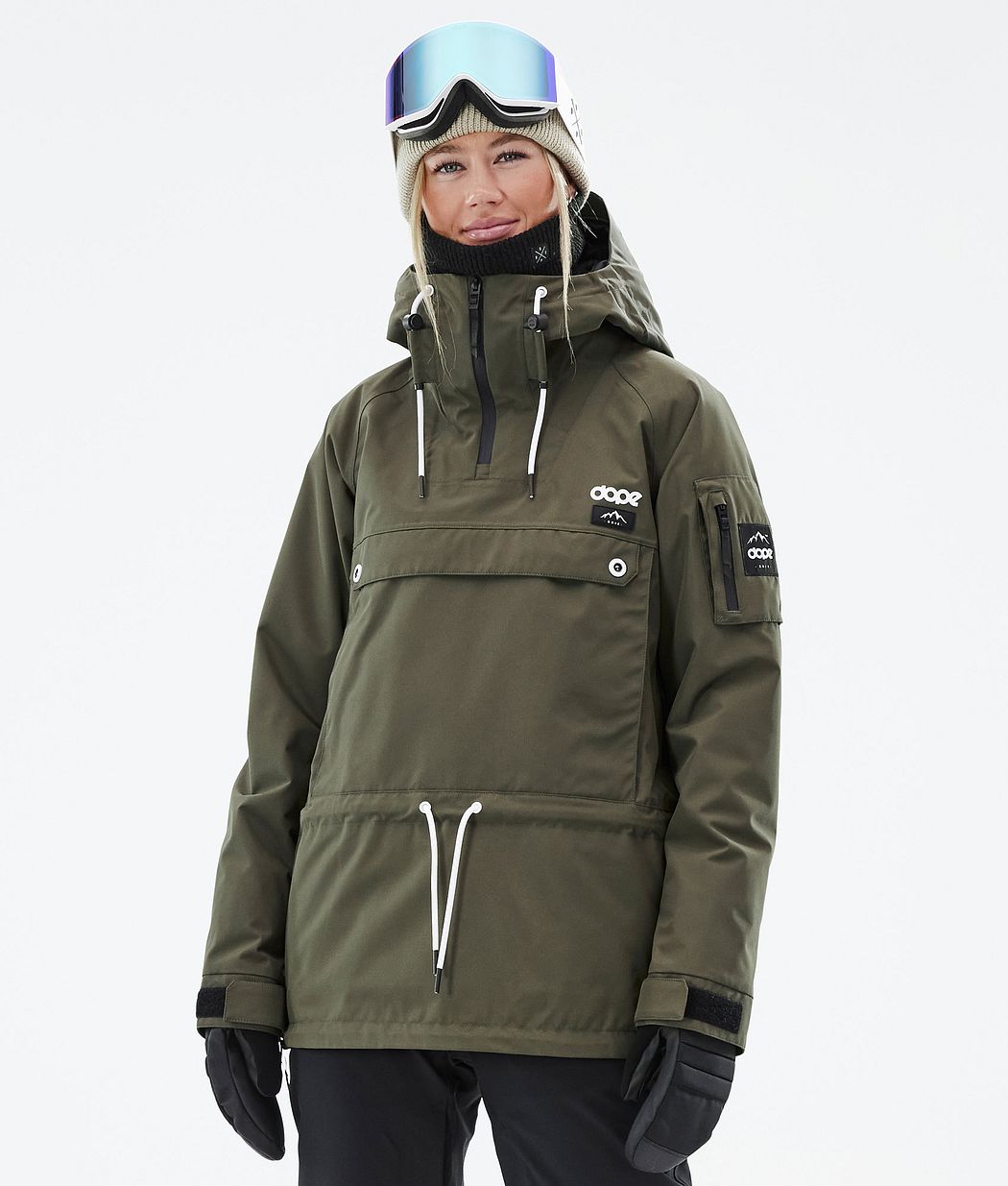 Chaqueta Snowboard Dope Annok W Mujer Verde Oliva Verde | 783-DWIEPO