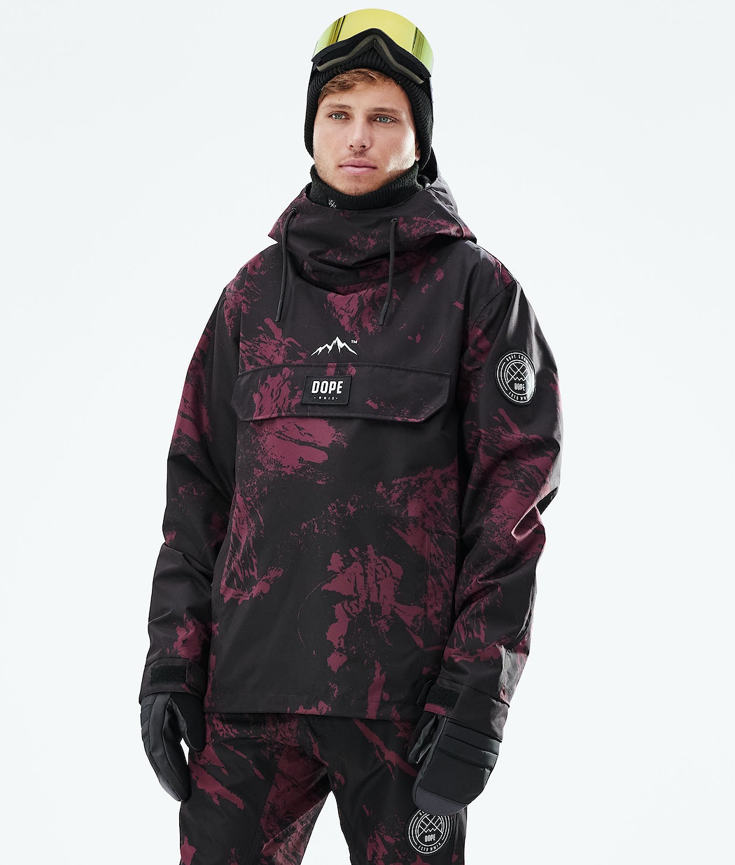 Chaqueta Snowboard Dope Blizzard 2021 Hombre Burdeos | 230-YOKGAX