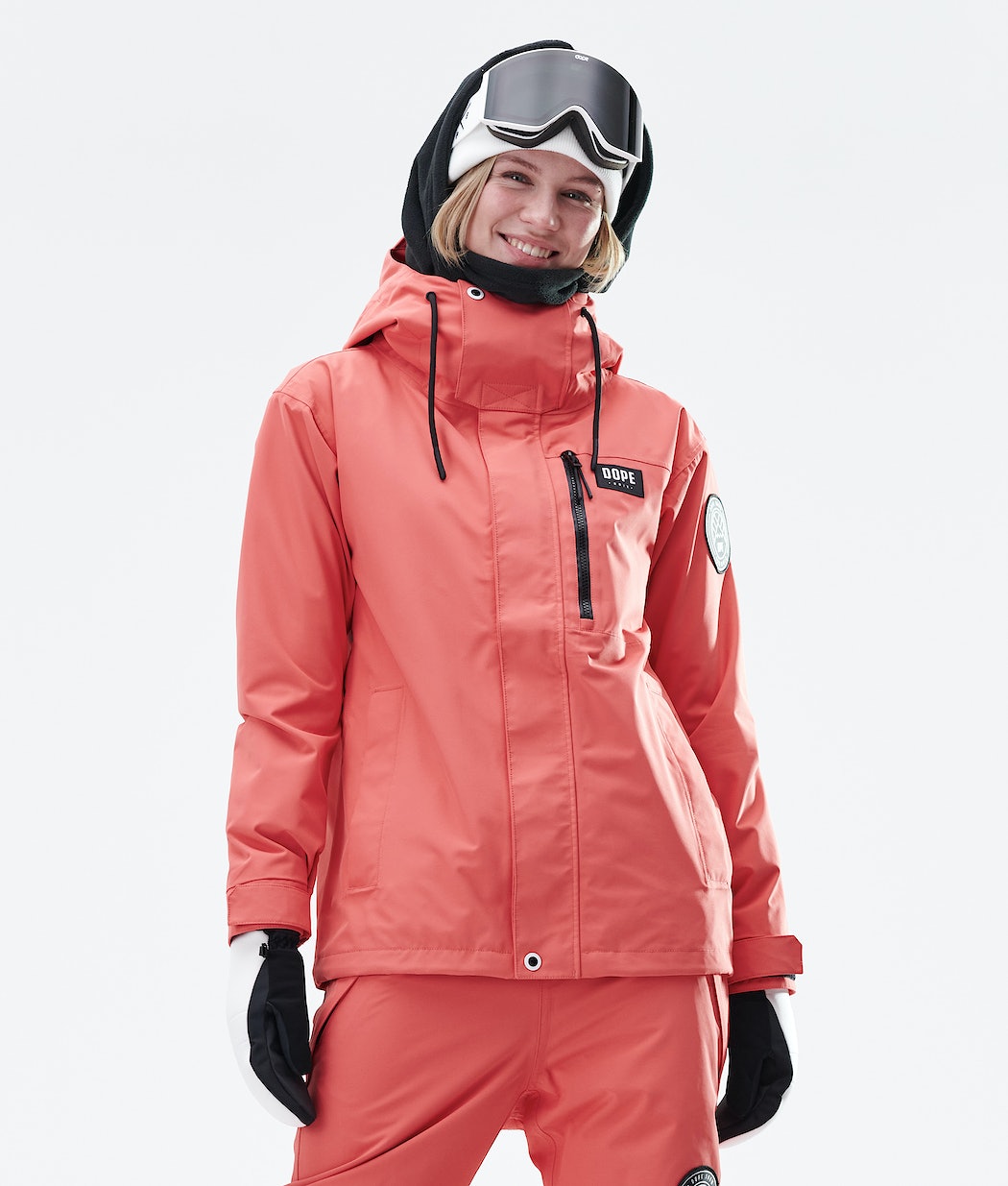 Chaqueta Snowboard Dope Blizzard FZ W 2020 Mujer Coral | 410-NCTBYP