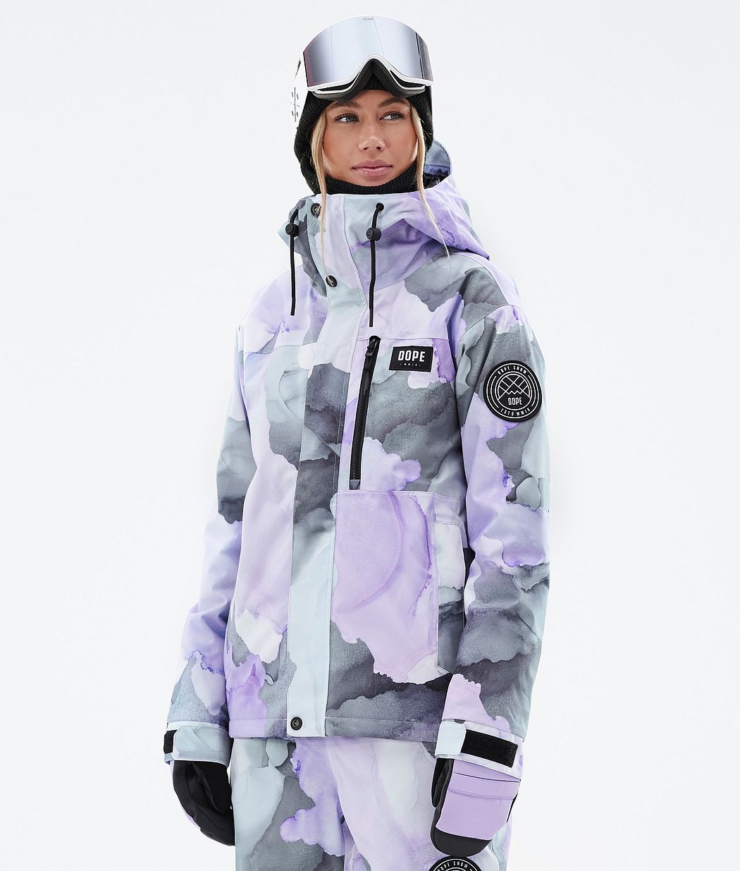 Chaqueta Snowboard Dope Blizzard W Full Zip Mujer Moradas | 079-KGBPAC