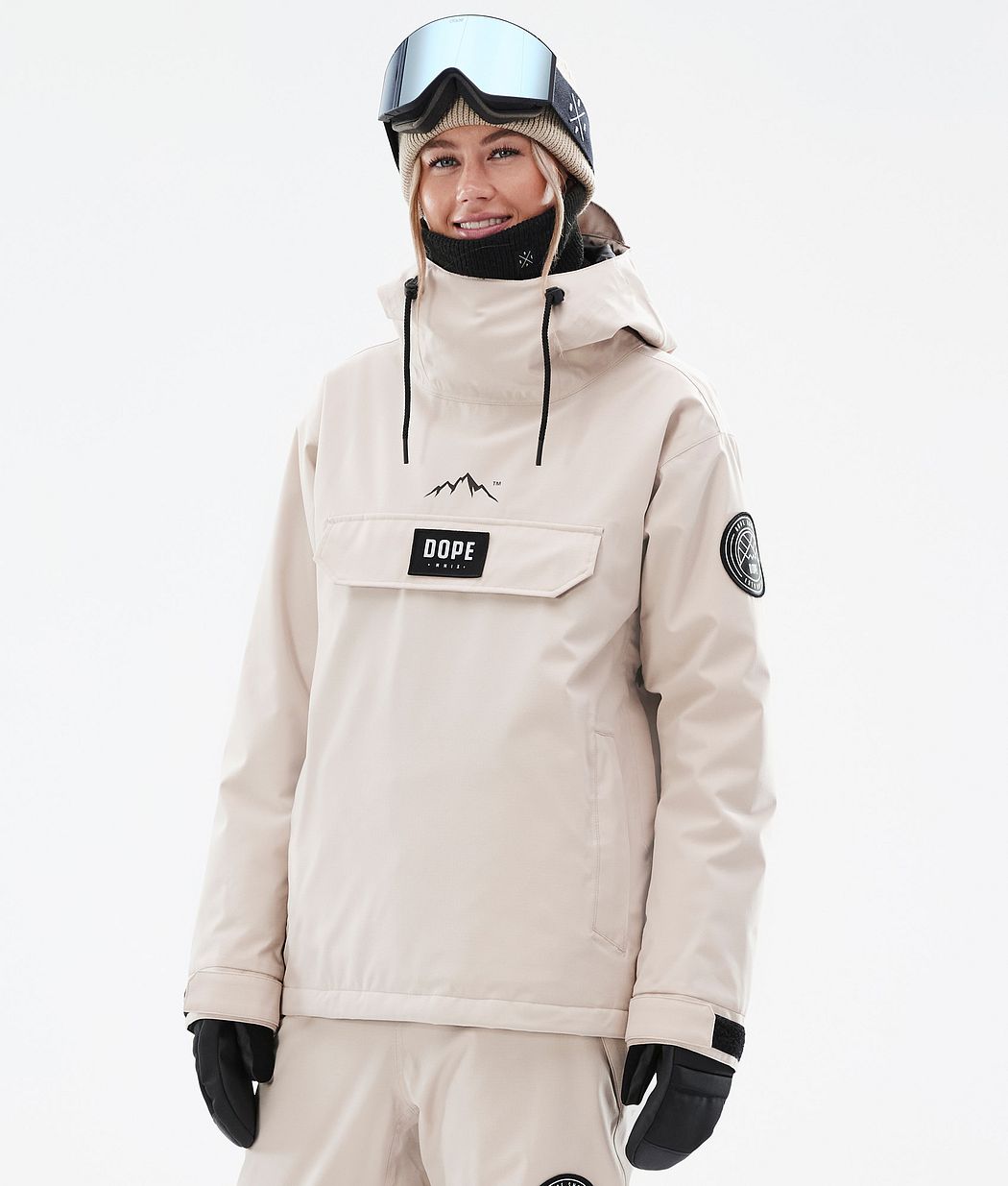 Chaqueta Snowboard Dope Blizzard W Mujer Marrones | 140-JCWRMD