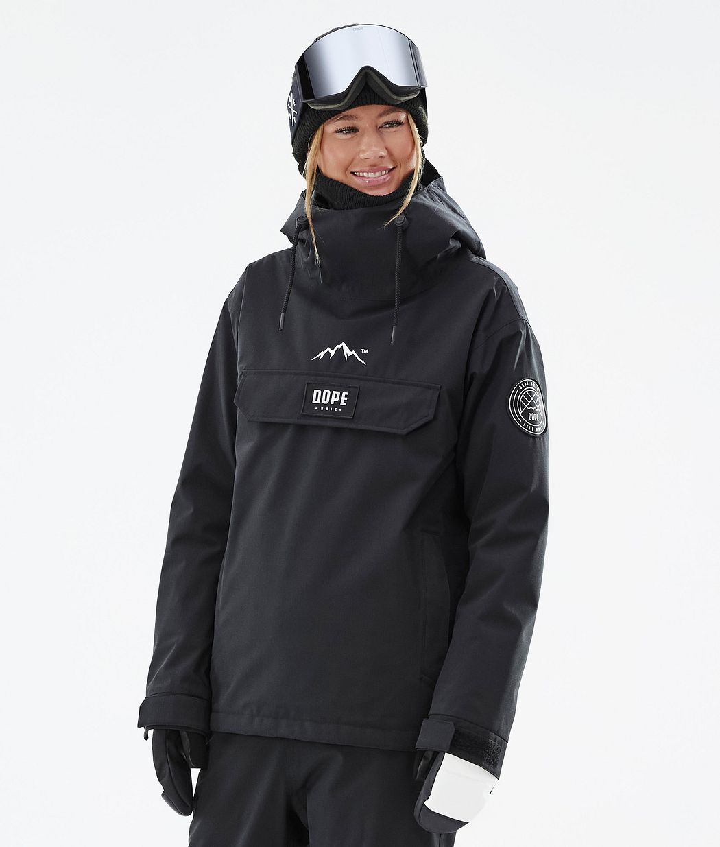Chaqueta Snowboard Dope Blizzard W Mujer Negras | 276-ZVKIRG