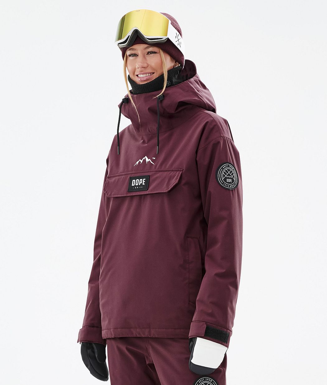 Chaqueta Snowboard Dope Blizzard W Mujer Burdeos | 426-NECRWL