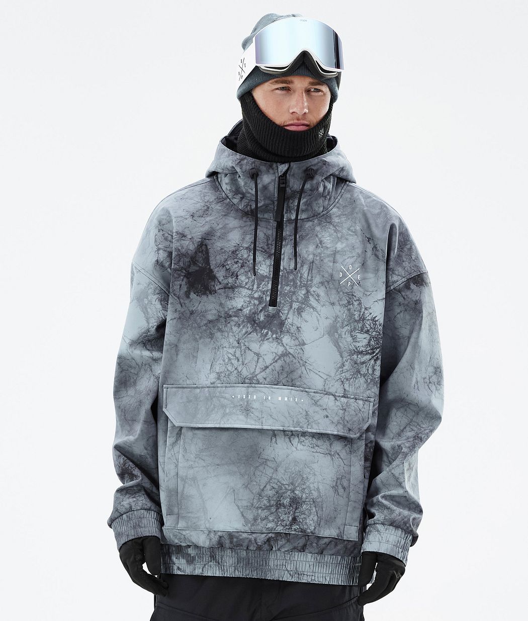 Chaqueta Snowboard Dope Cyclone Hombre Gris Azules Negras | 025-BTWIXL