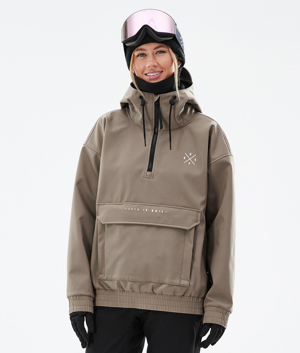 Chaqueta Snowboard Dope Cyclone W Mujer Marrones Oscuro | 843-HRNWBV