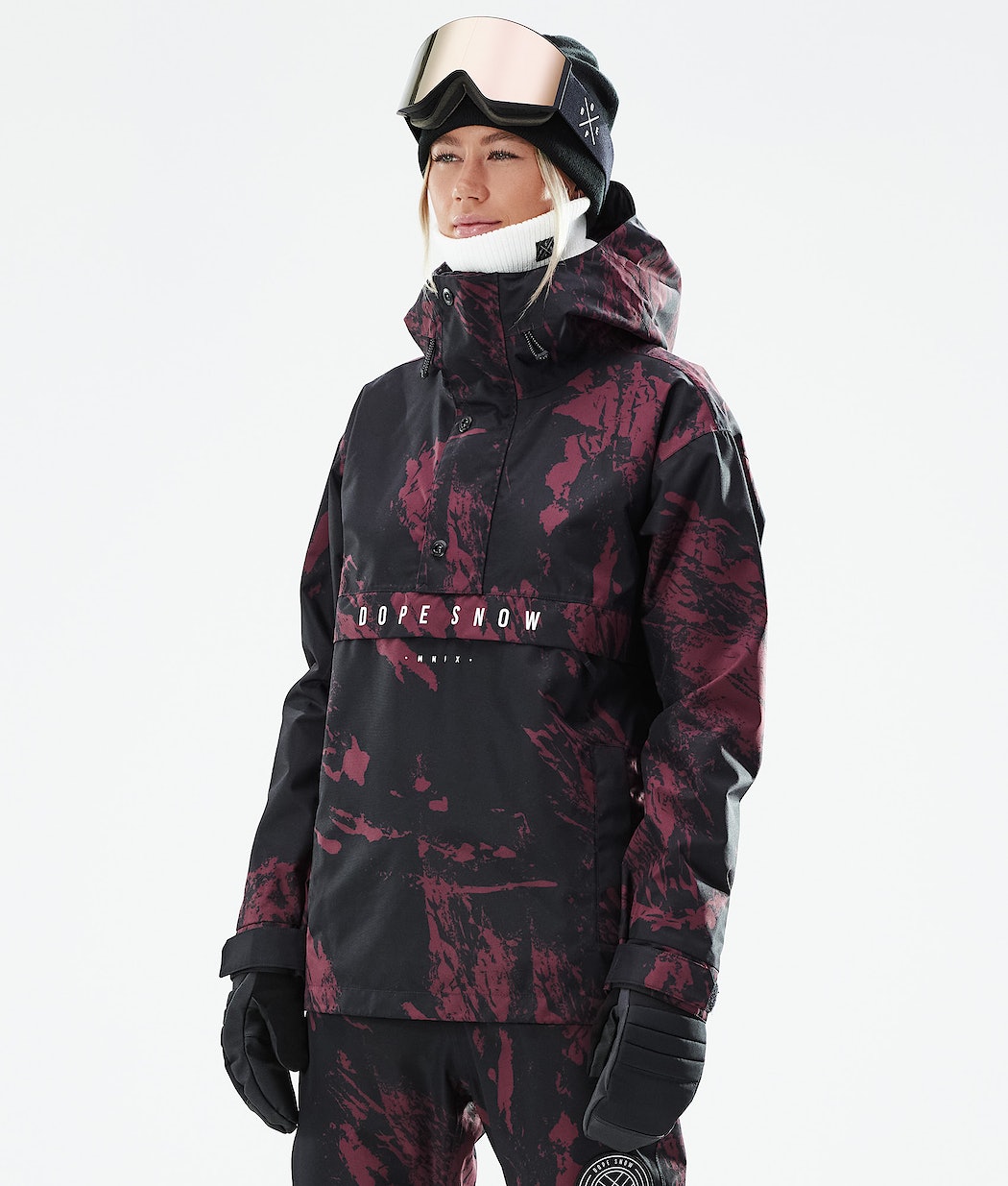 Chaqueta Snowboard Dope Legacy W 2021 Mujer Burdeos | 590-OJFWAD
