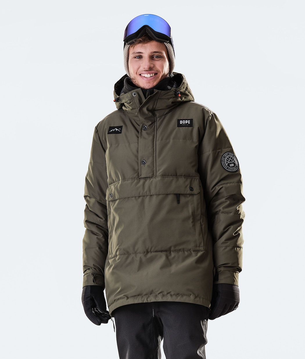 Chaqueta Snowboard Dope Puffer 2020 Hombre Verde Oliva Verde | 495-RQHTJP