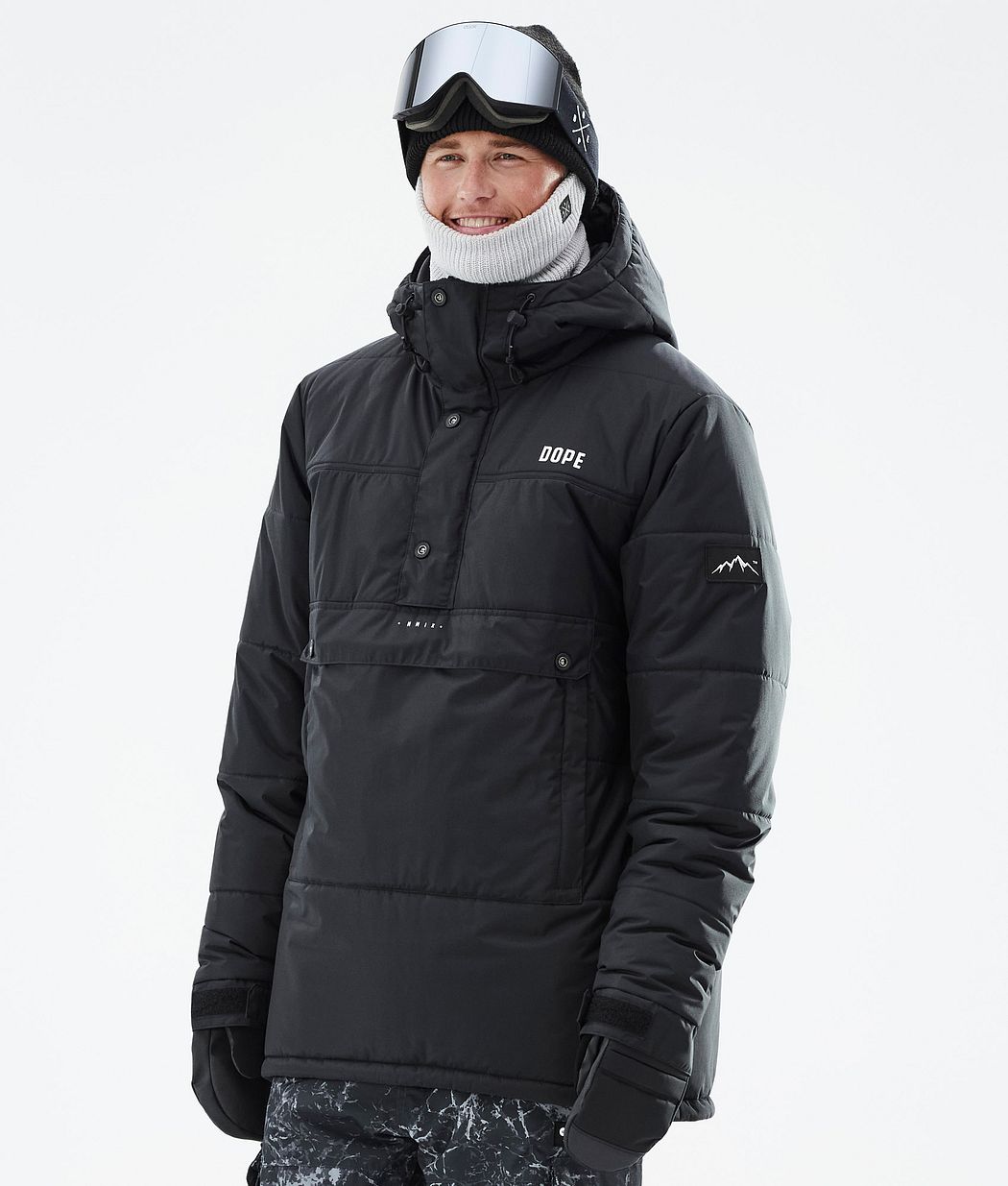 Chaqueta Snowboard Dope Puffer Hombre Negras | 642-OPKJFN