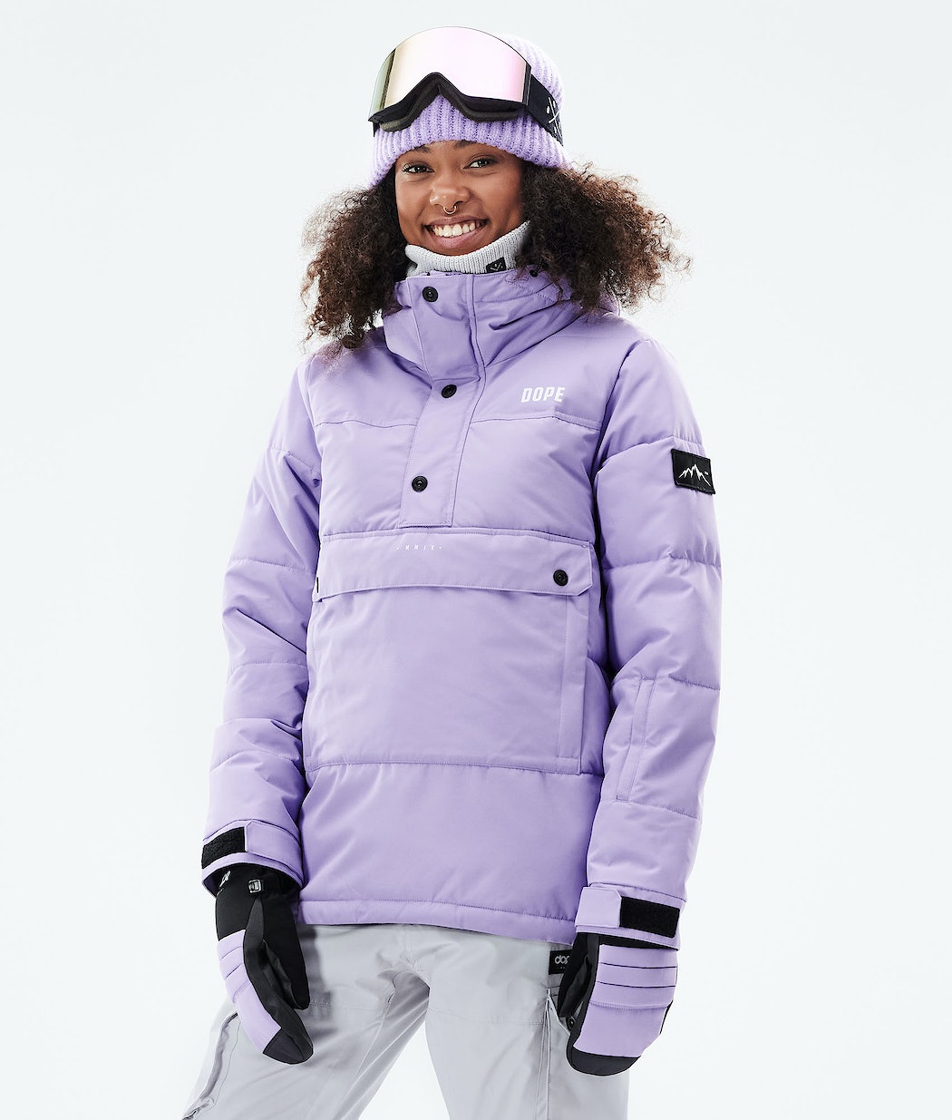 Chaqueta Snowboard Dope Puffer W 2021 Mujer Moradas | 971-ZGRCWQ