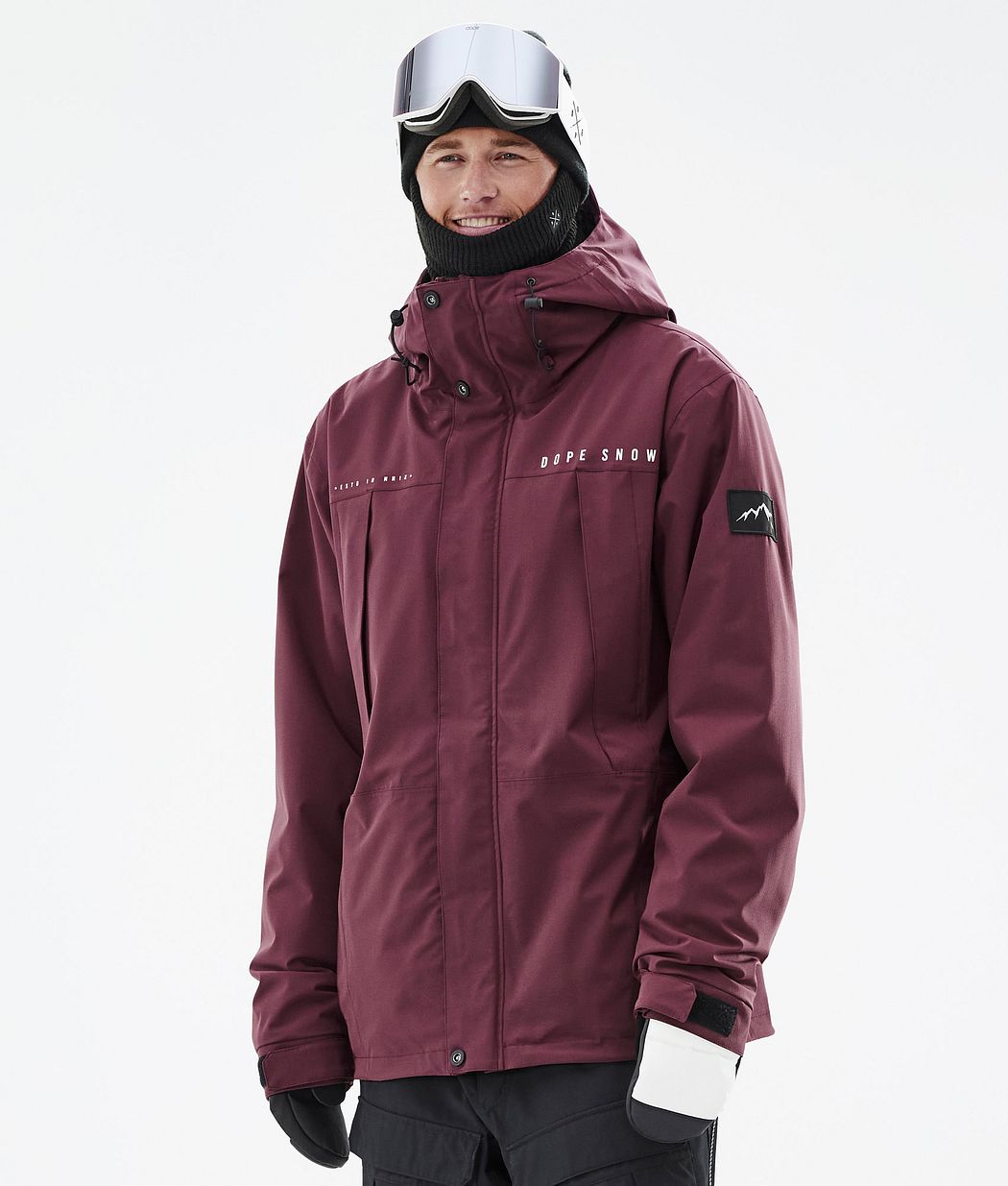 Chaqueta Snowboard Dope Ranger Hombre Burdeos | 153-ZCNJFR