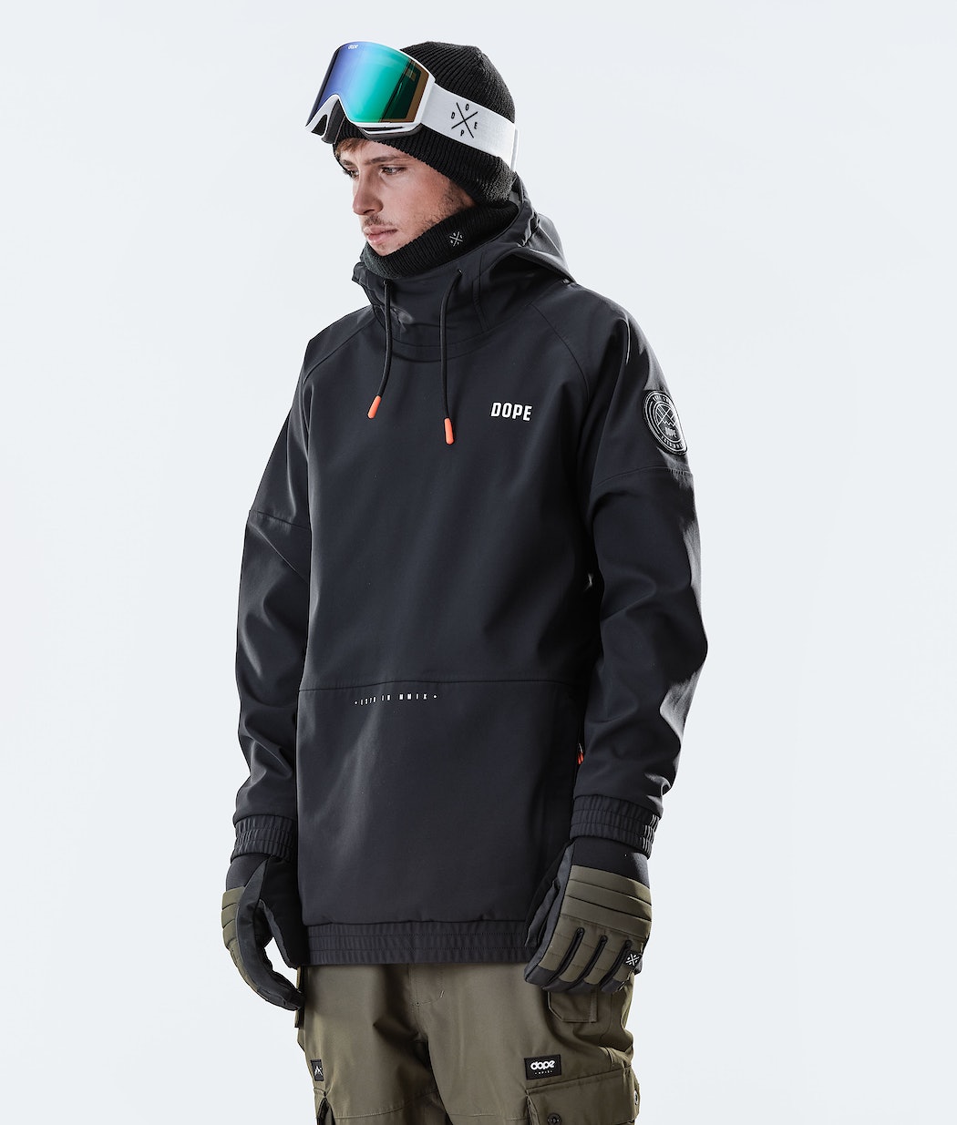 Chaqueta Snowboard Dope Rogue Hombre Negras | 508-HLYUZC