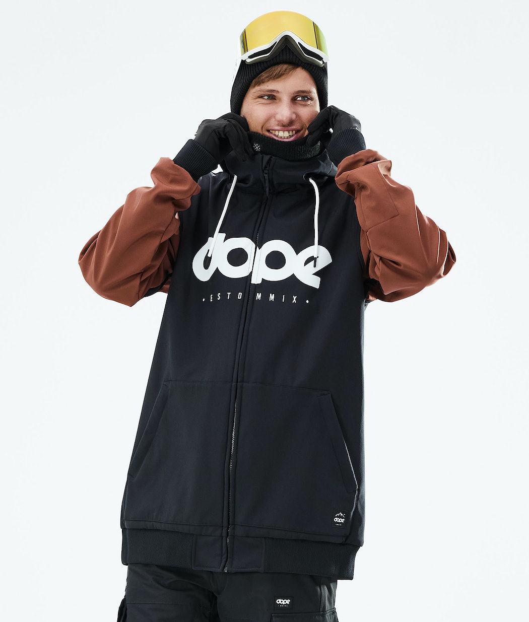 Chaqueta Snowboard Dope Standard DO Hombre Negras | 957-PQBSAJ