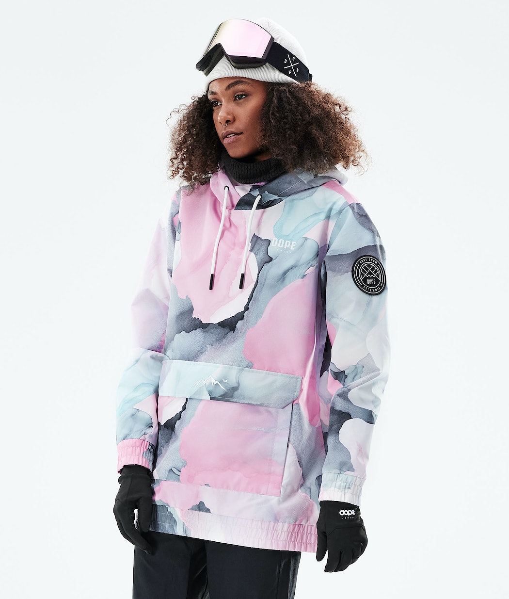 Chaqueta Snowboard Dope Wylie Mujer Multicolor Rosas | 175-XAWENG