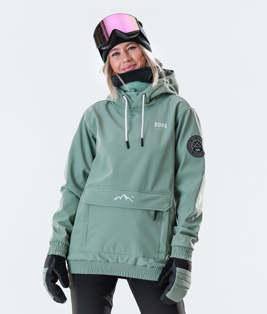 Chaqueta Snowboard Dope Wylie W 10k Mujer Verde | 412-ZSRHFU