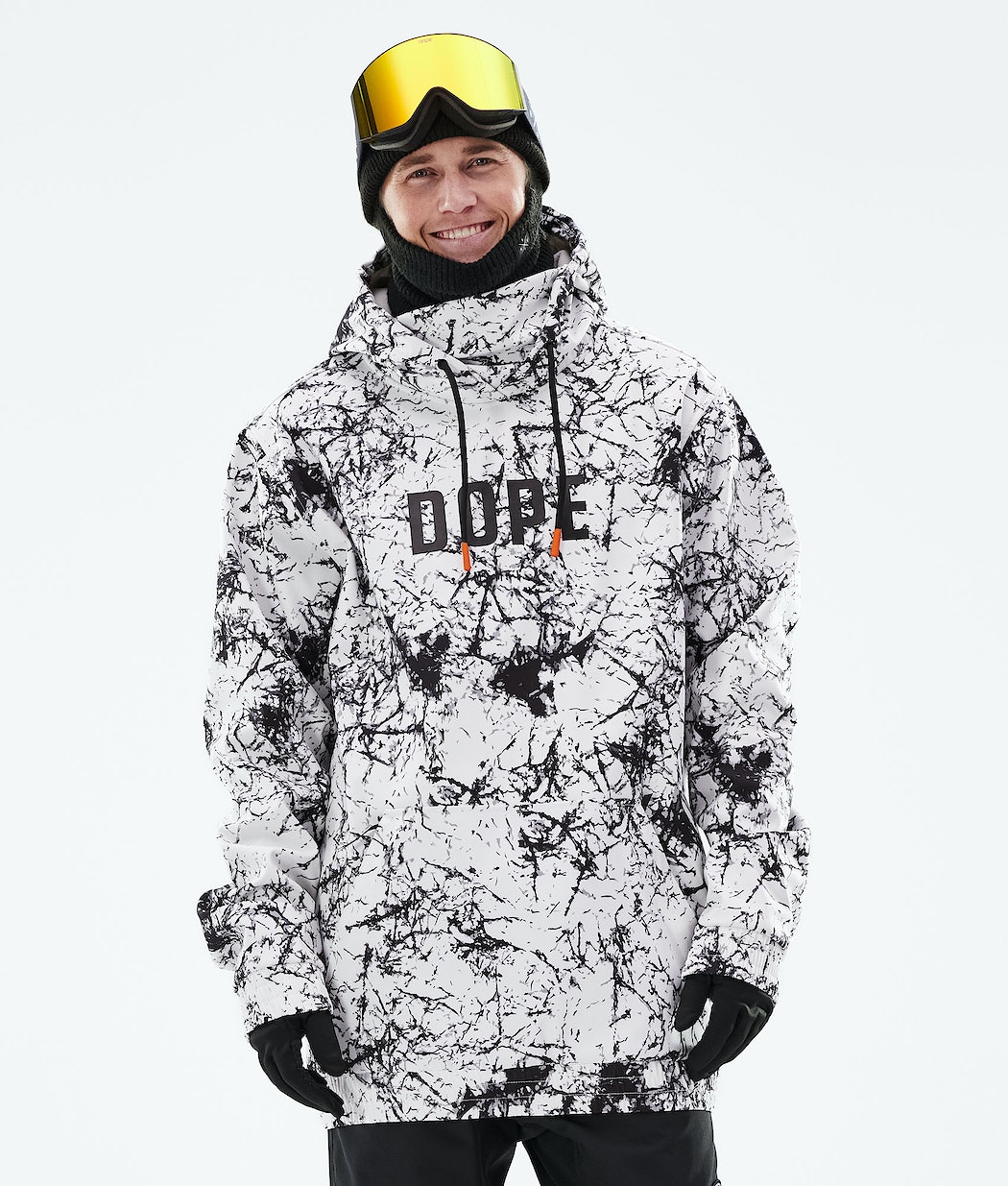 Chaqueta Snowboard Dope Yeti 2021 Hombre Blancas Negras | 021-CQLKJR