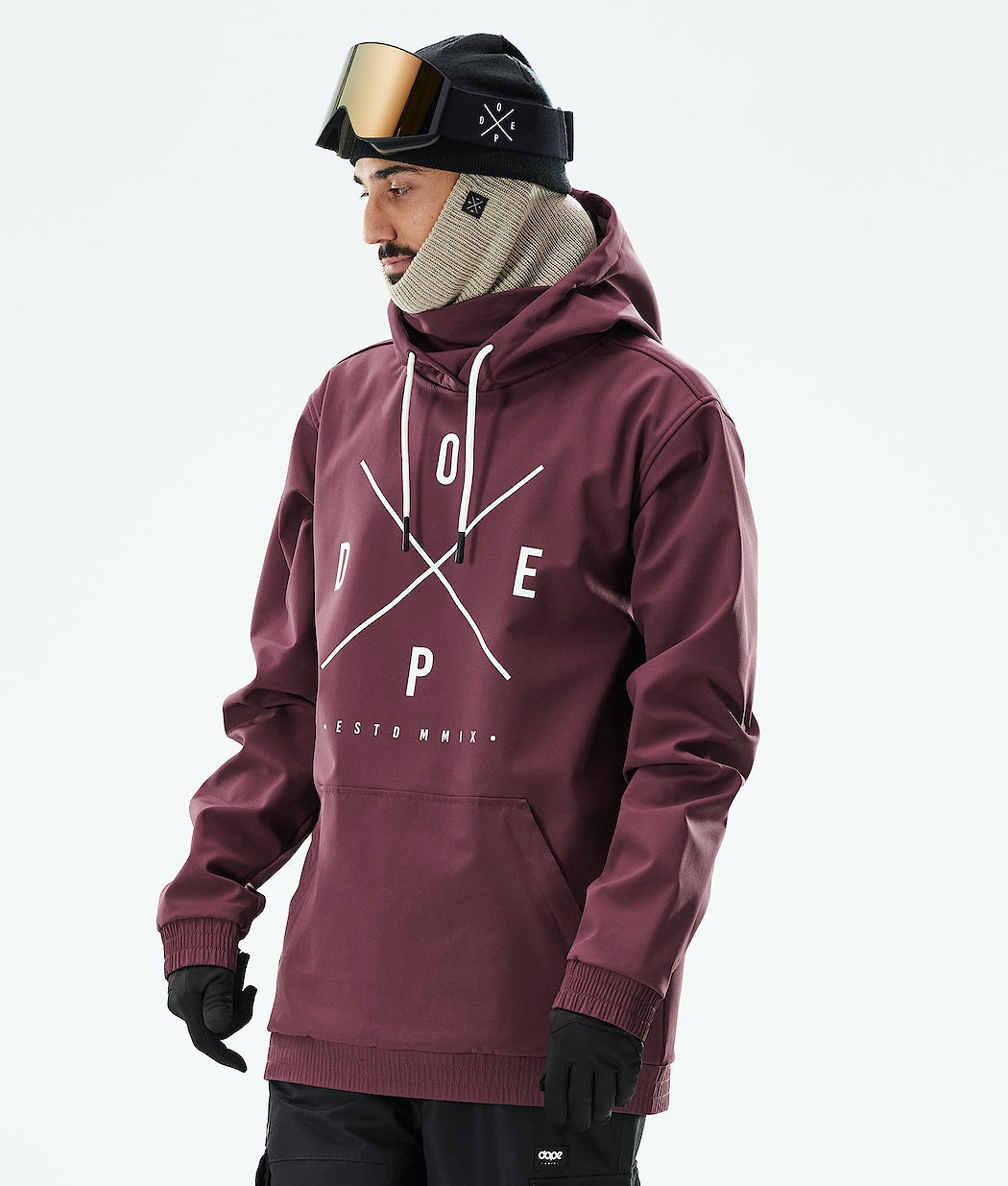 Chaqueta Snowboard Dope Yeti 2021 Hombre Burdeos | 972-XMTLJD