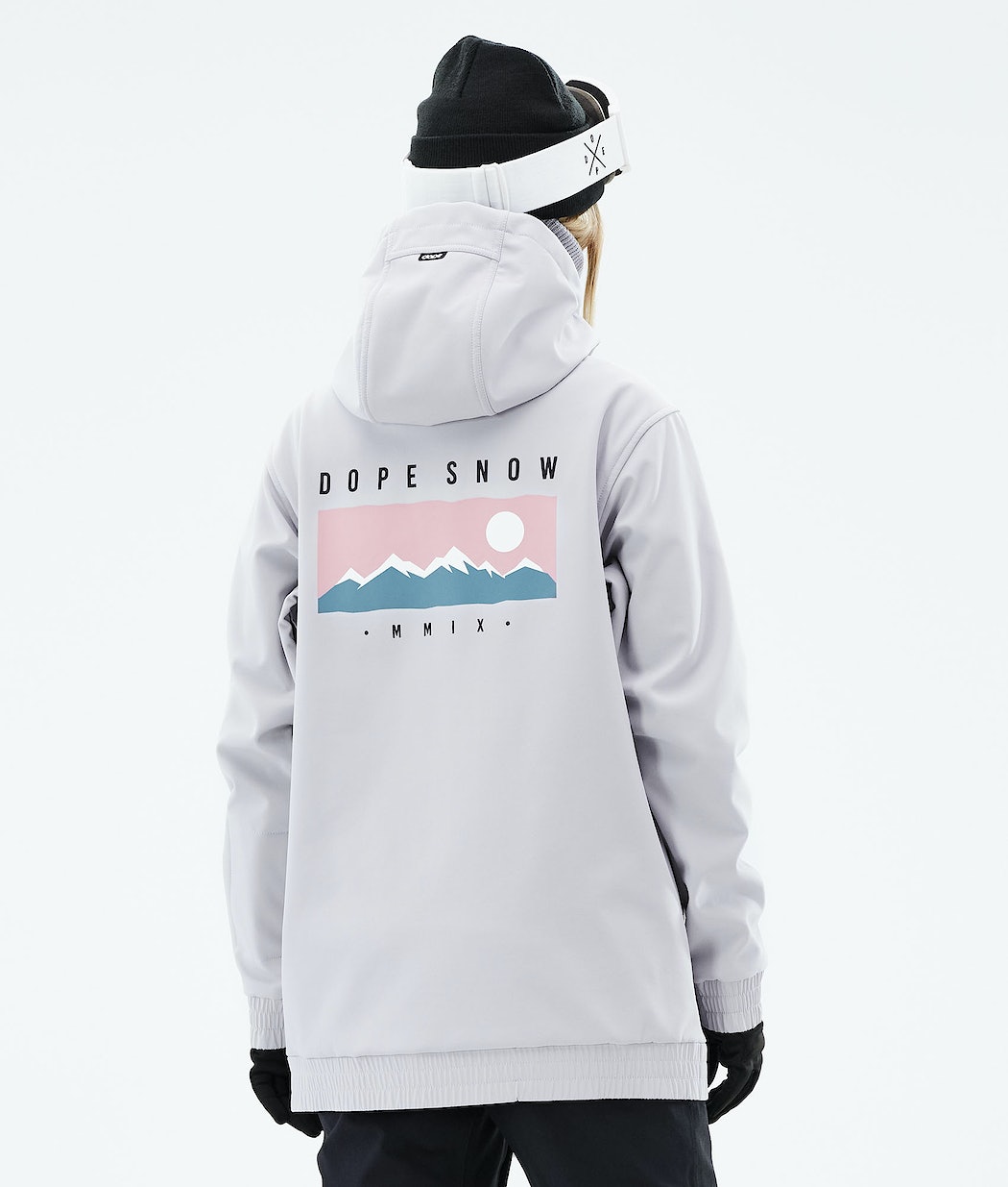Chaqueta Snowboard Dope Yeti 2021 Mujer Gris Claro | 620-JNDQWK