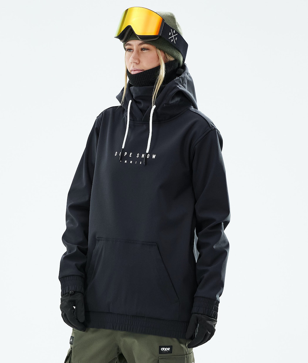 Chaqueta Snowboard Dope Yeti 2021 Mujer Blancas Negras | 701-YDPBHM